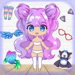 Chibi Anime Princess Doll