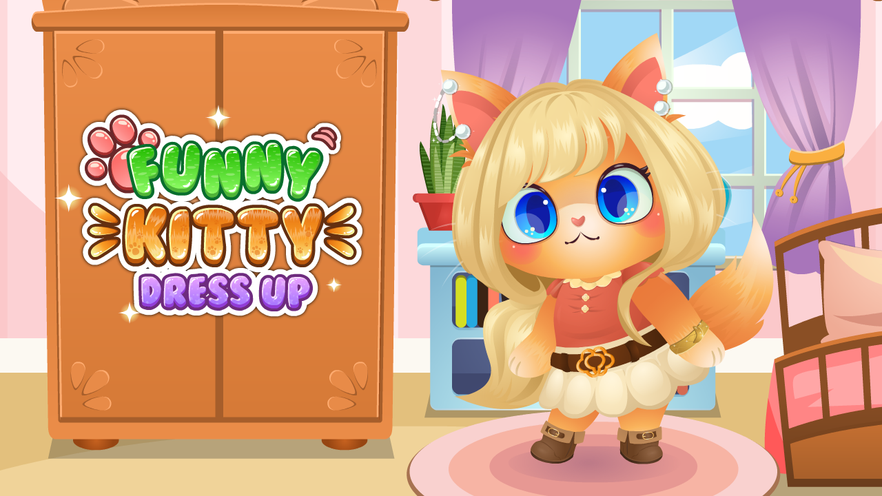 Image Funny Kitty Dressup