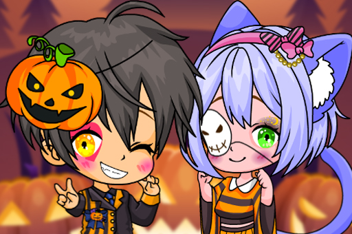 Image Halloween Chibi Couple