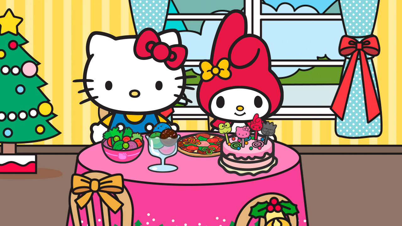 Image Hello Kitty And Friends Xmas Dinner
