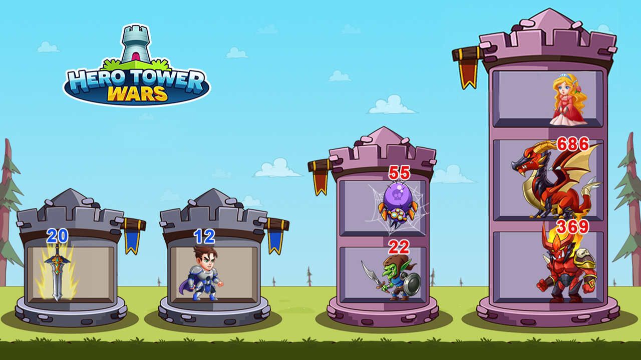 Hero Tower War