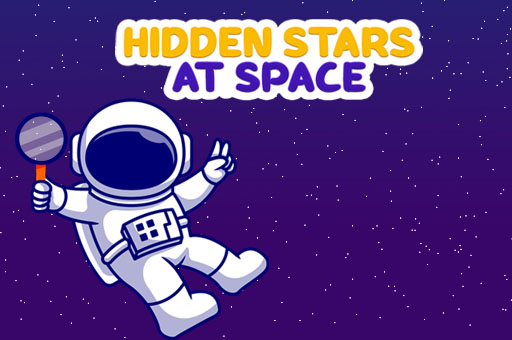 Image Hidden Stars at Space