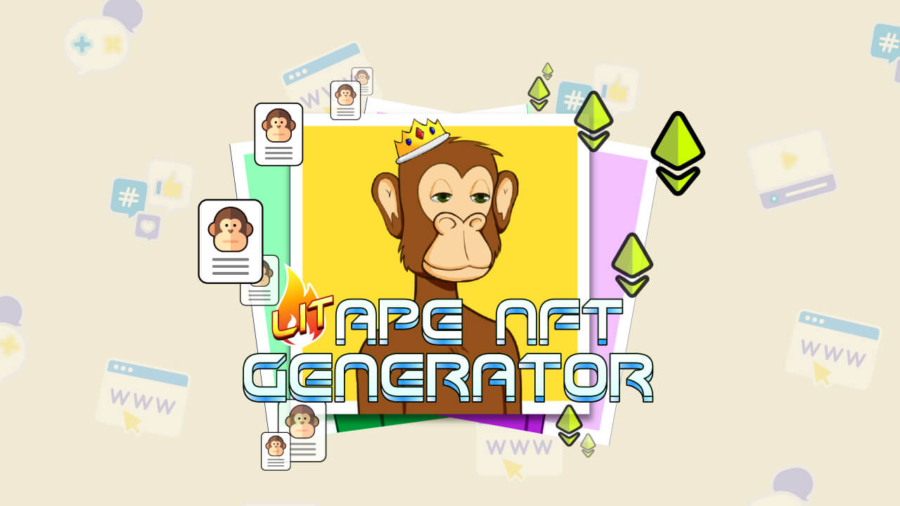 Image Lit Ape NFT Generator