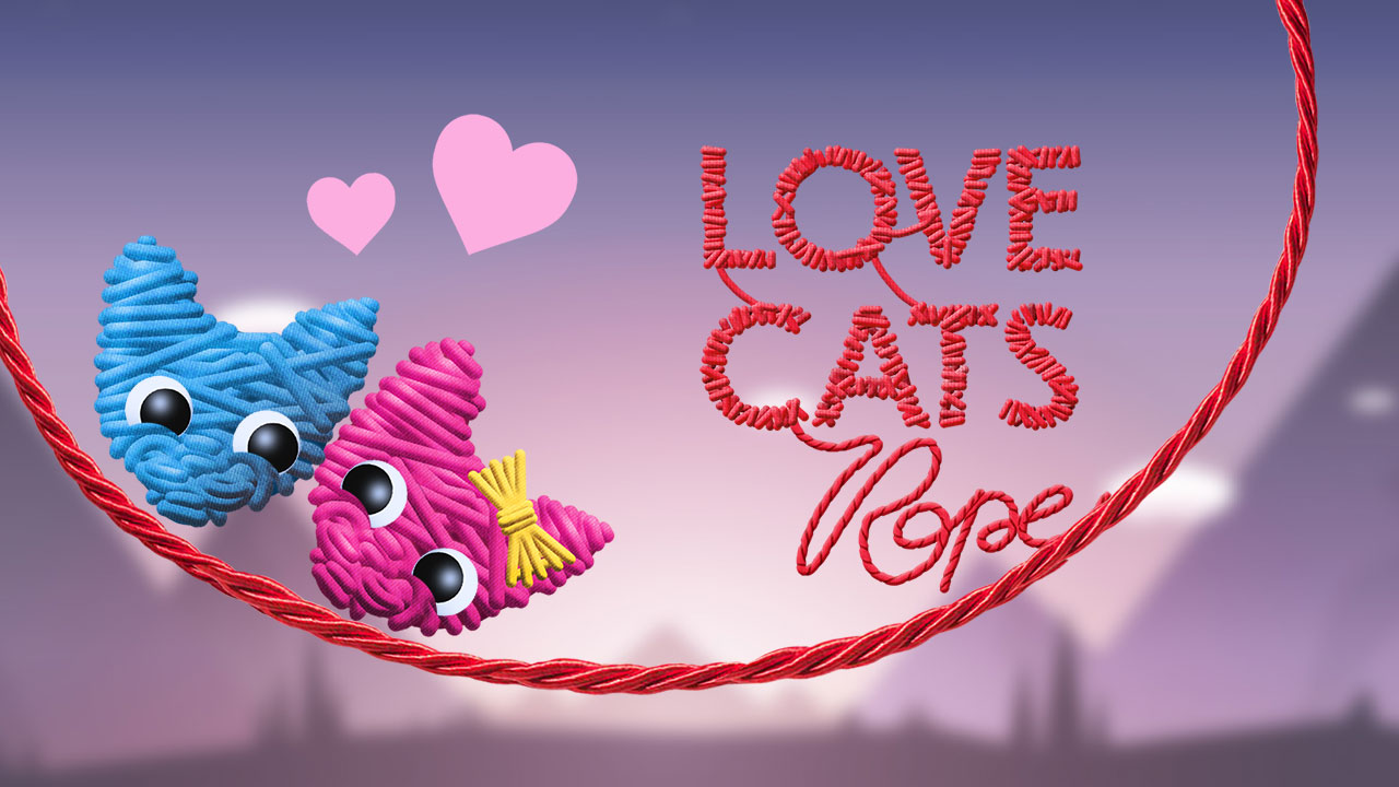 Image Love Cats Rope