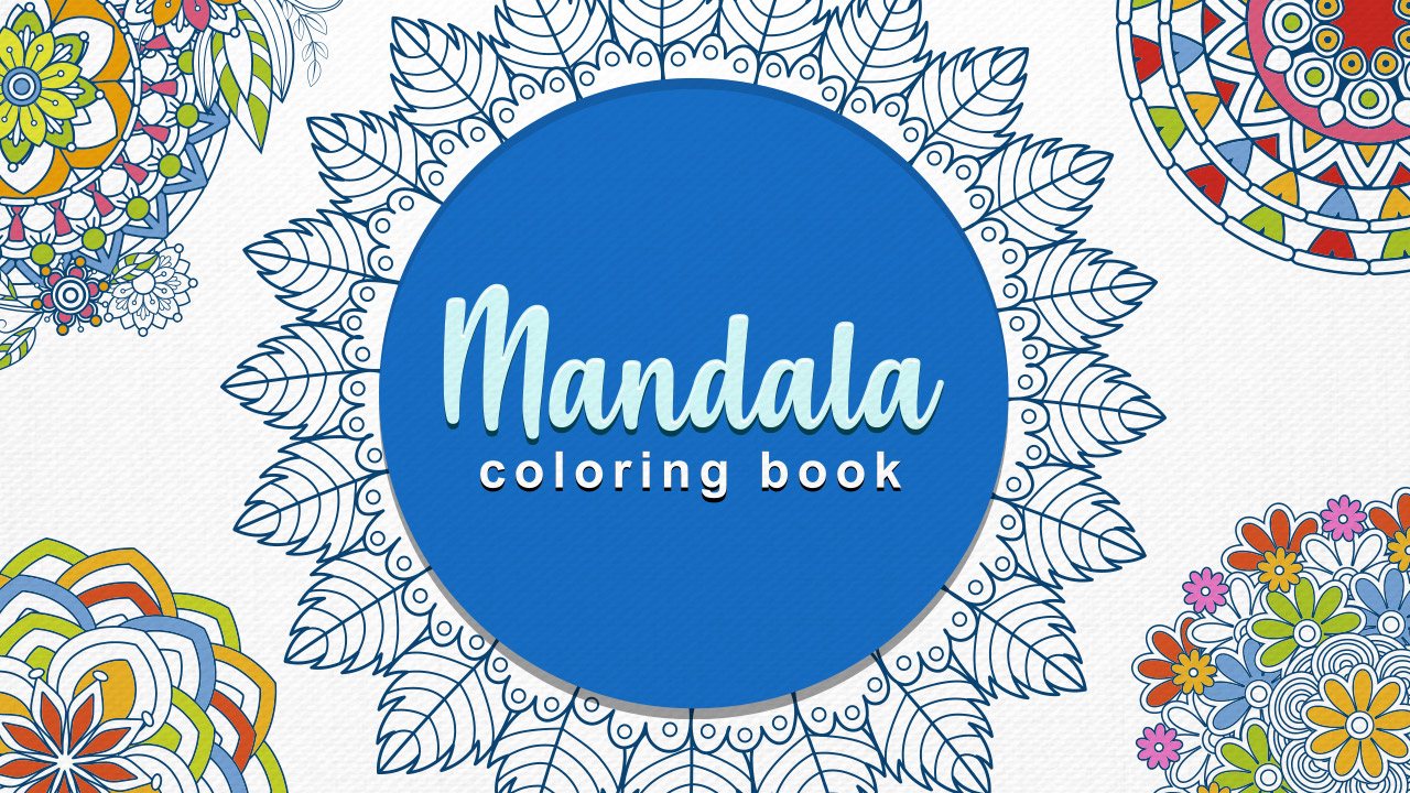 Image Mandala Coloring Book