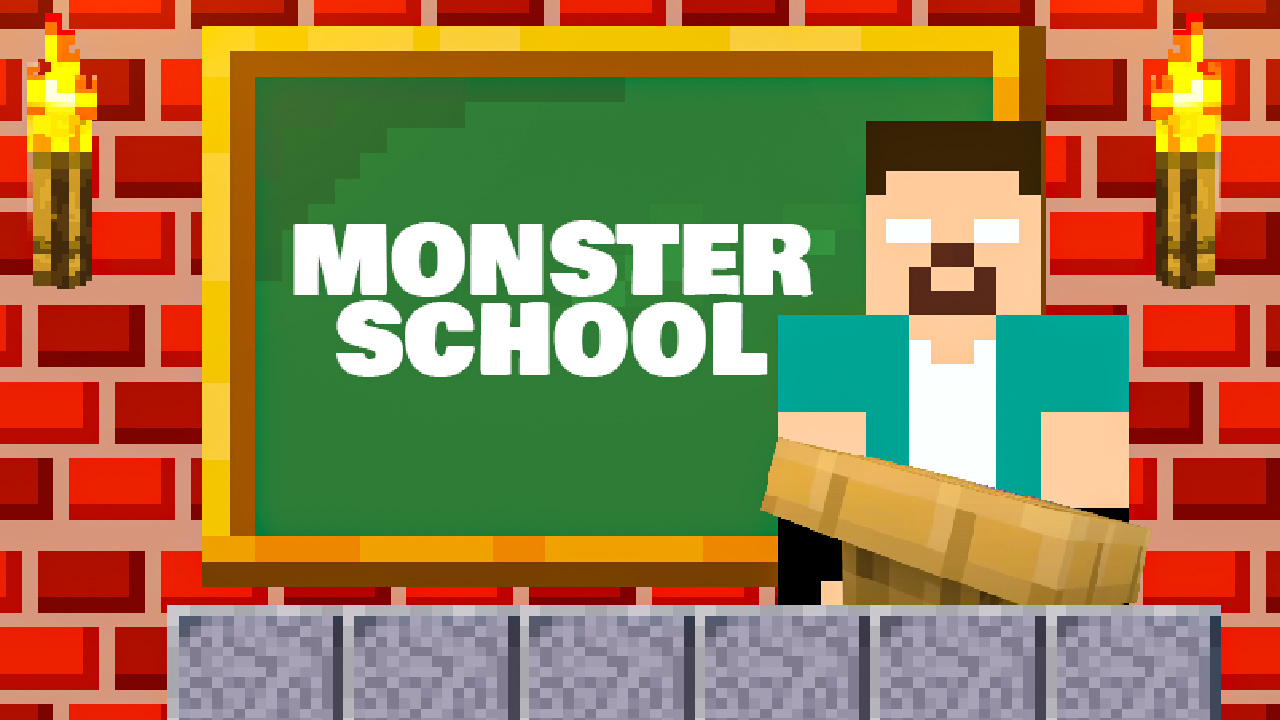 Image Monster School - Roller Coaster & Parkour