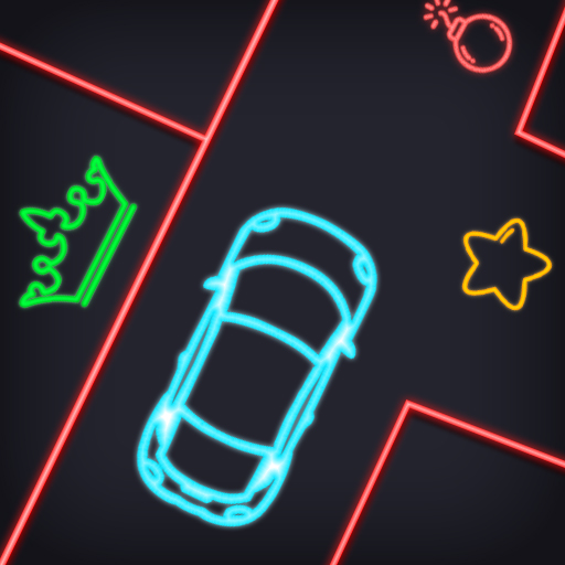 Image Neon car Puzzle