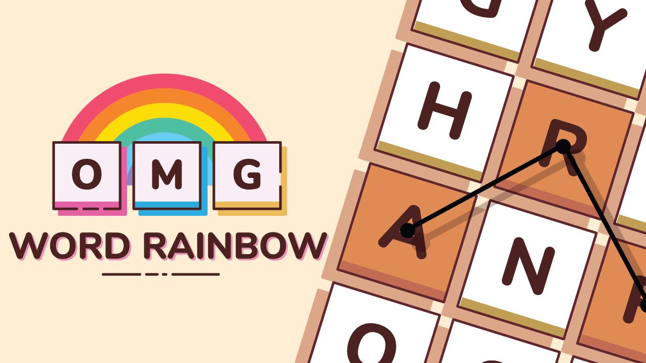 Image OMG Word Rainbow