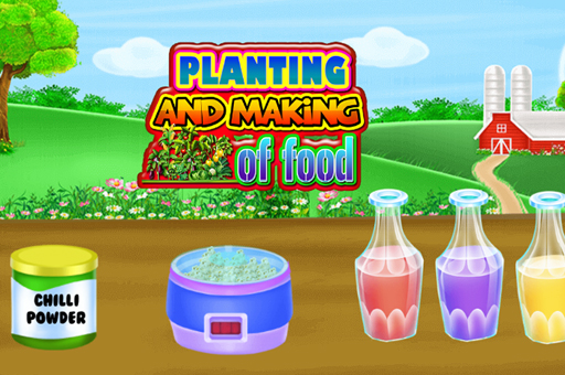 Image Planting And Making of Food
