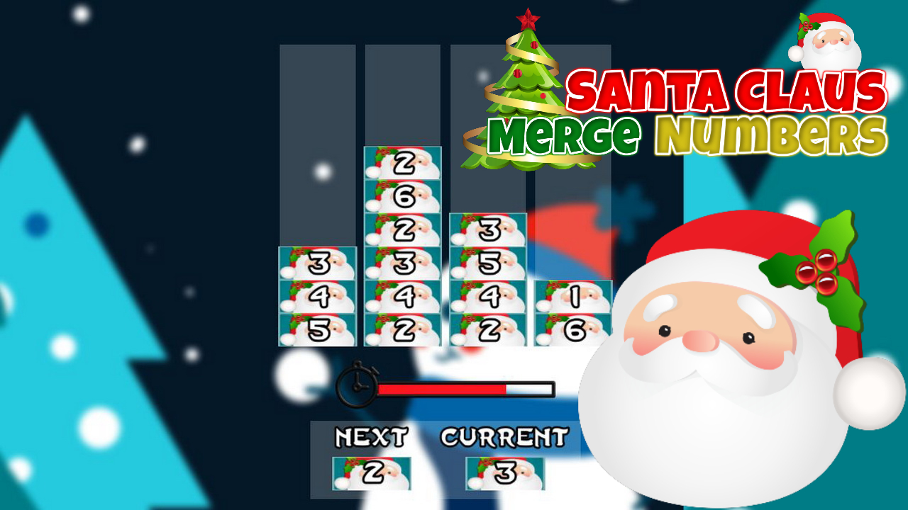 Image Santa Claus Merge Numbers