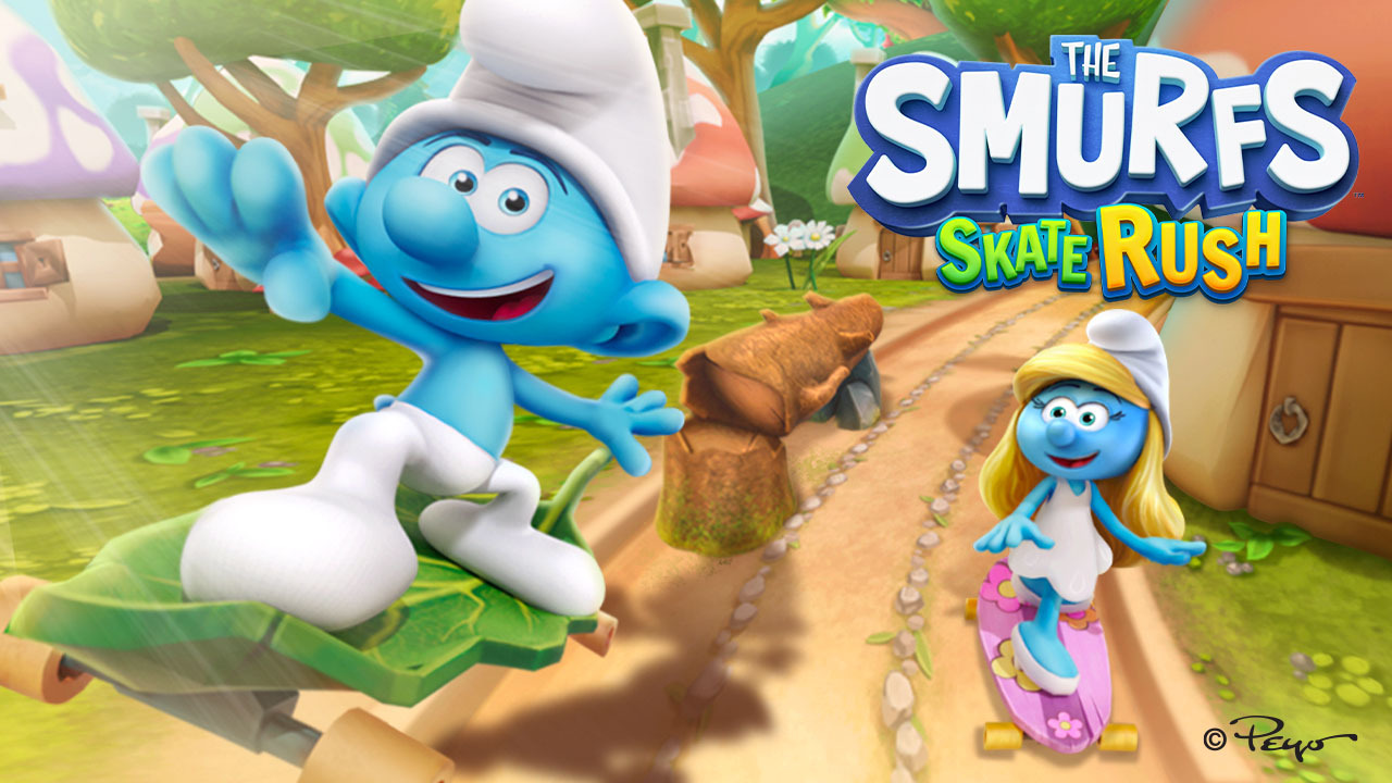 Image The Smurfs Skate Rush