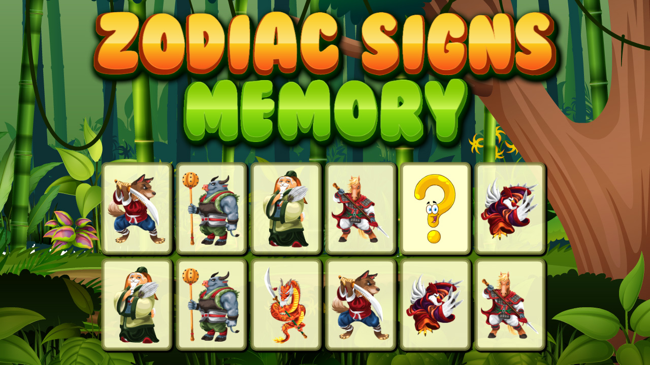 Image Zodiac Signs Memory